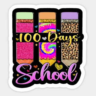 100 DAYS OF SCHOOL Sticker